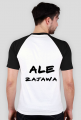Czarno biała koszulka ALE ZAJAWA