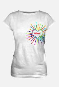 Koszulka "Miłość" (znaczek)