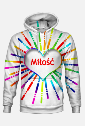 Bluza "Miłość" (na całości)