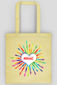 Torba na zakupy "Miłość"
