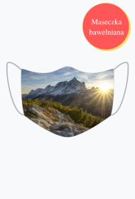 Maseczka: Góry.