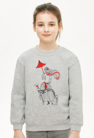 Bluza dziecięca klasyczna unisex *Dalmatian Love