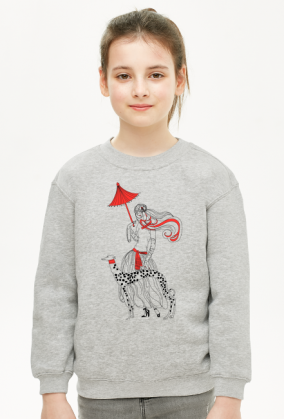 Bluza dziecięca klasyczna unisex *Dalmatian Love