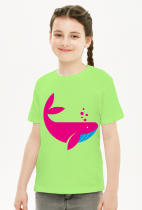 Koszulka Dziecięcia Unisex *The whale world