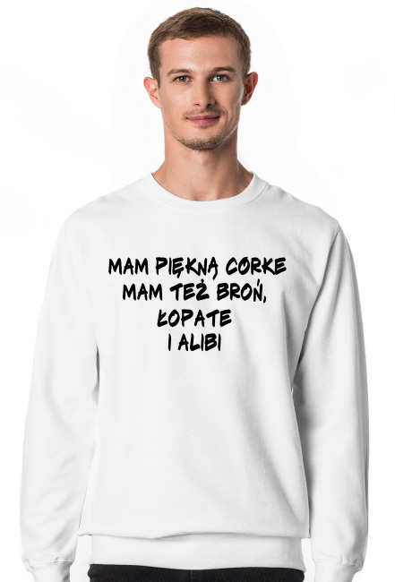 Typowa bluza dla tatusia