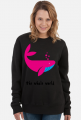 Bluza damska klasyczna *The whale world