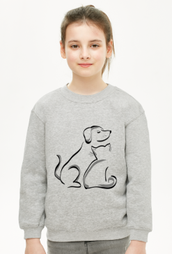 Bluza dziecięca klasyczna unisex *Jak Pies z Kotem