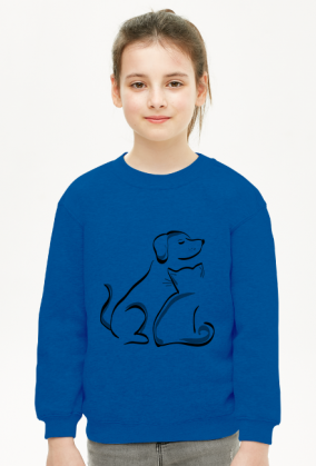 Bluza dziecięca klasyczna unisex *Jak Pies z Kotem