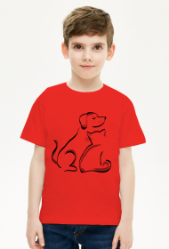 Koszulka Dziecięcia Unisex *Jak Pies z Kotem