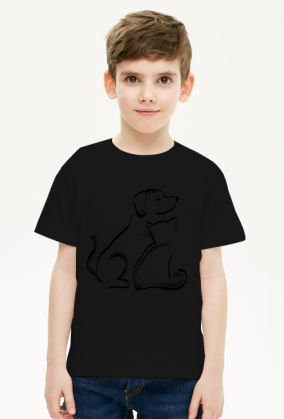 Koszulka Dziecięcia Unisex *Jak Pies z Kotem