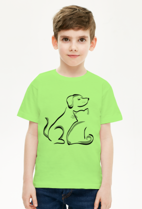 Koszulka Dziecięcia Unisex *Jak Pies z Kotem