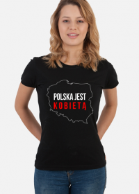 Polska jest kobietą koszulka
