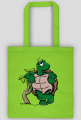 Ekologiczna torba bawelniana na zakupy Zolwik