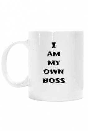 Kubek I am my own Boss