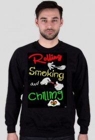 'Rolling, Smoking and Chilling' / rasta, mickey mouse, lifestyle