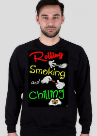 'Rolling, Smoking and Chilling' / rasta, mickey mouse, lifestyle