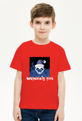 Koszulka dziecięca zy logo yt wspaniały pies