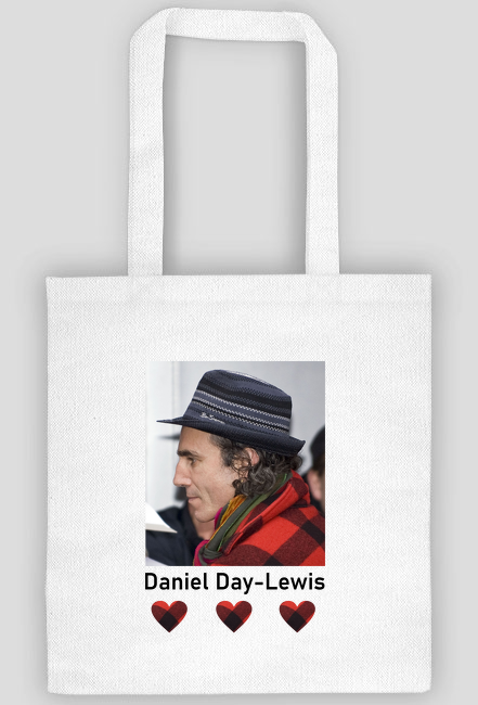 Daniel Day-Lewis torba z nadrukiem ze zdjęciem aktora