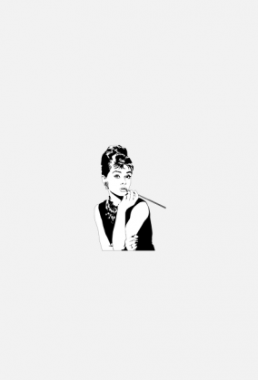 Audrey Hepburn - koszulka z podobizną aktorki