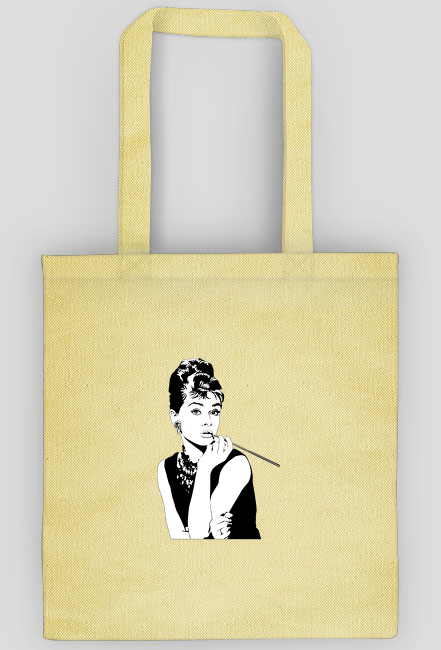 Audrey Hepburn - eko torba z podobizną aktorki