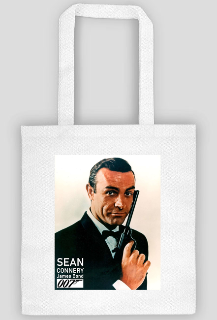 Sean Connery James Bond 007 torba ze zdjęciem aktora