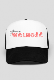 Czapka Wolność czerwony napis