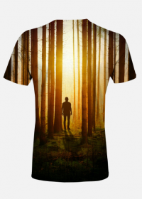 Koszulka FullPrint: Man in the Wood.