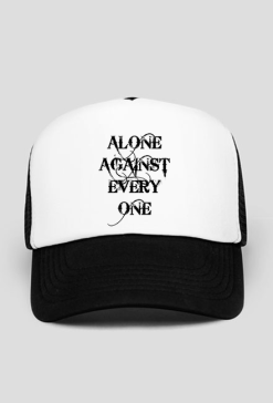 Alone against everyone.