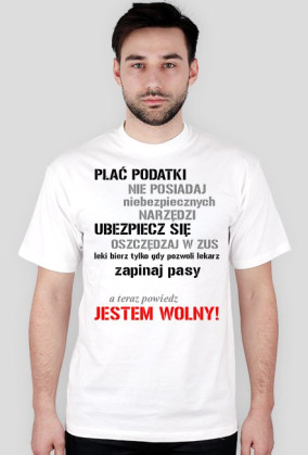 Jestem wolny - męska