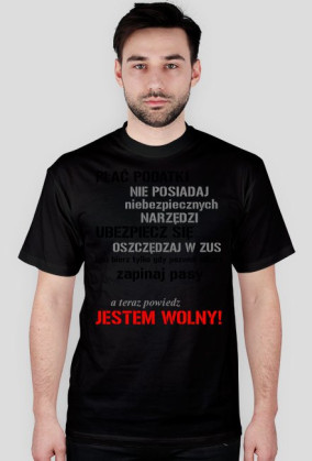 Jestem wolny - męska