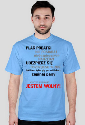 Jestem wolny - męska