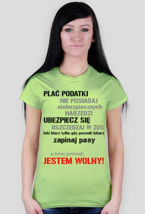 Jestem wolny - damska