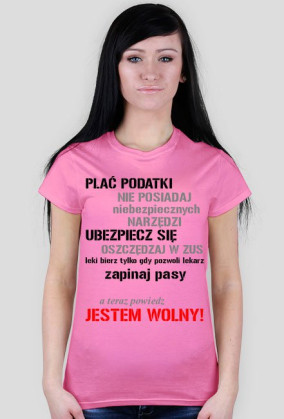 Jestem wolny - damska