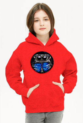 Bluza z kapturem dziecięca skakun