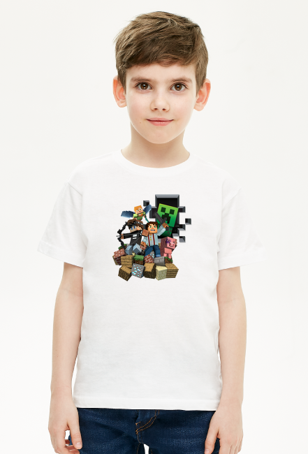 Koszulka Dziecięcia Minecraft
