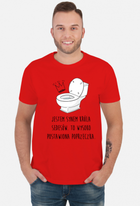 Koszulka: Syn króla sedesów.