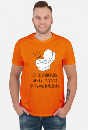 Koszulka: Syn króla sedesów.