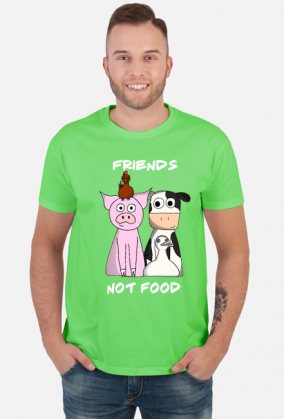 FRIENDS NOT FOOD