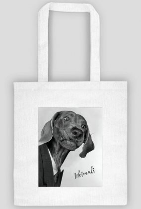 Weimali - Wyżeł Weimarski - torba z psem