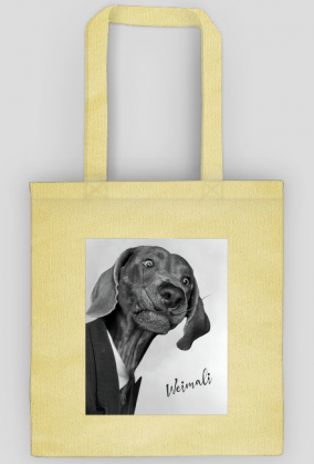 Weimali - Wyżeł Weimarski - torba z psem