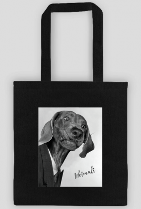 Weimali - Wyżeł Weimarski - torba z psem