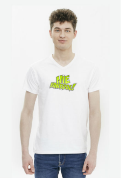 Nie fandzol (koszulka męska v-neck)