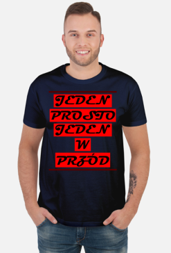 Jeden prosto jeden w przód.
