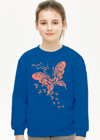 Bluza dziewczęca "Różowy motyl"