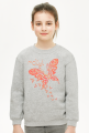 Bluza dziewczęca "Różowy motyl"