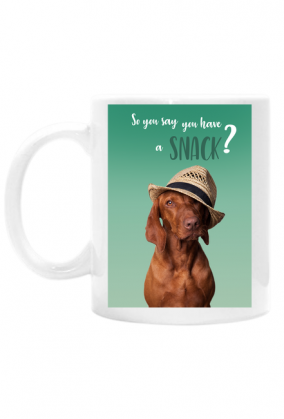 SNACK - Wyżeł Węgierski - kubek z psem