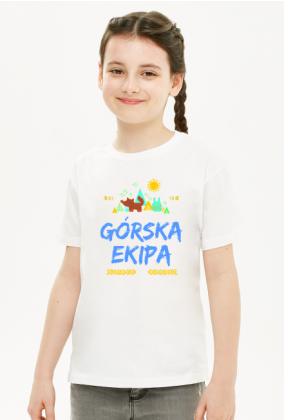 Koszulka dziewczęca- GÓRSKA EKIPA