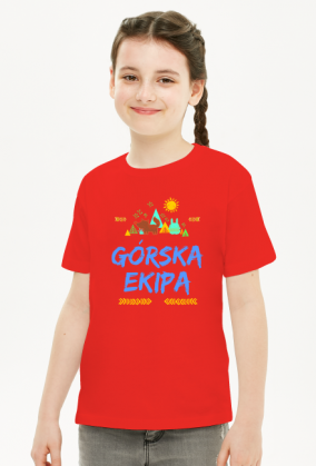 Koszulka dziewczęca- GÓRSKA EKIPA