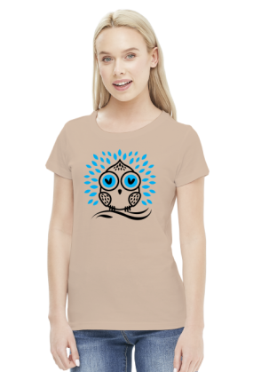 Sowa - T-shirt damski
