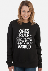 Bluza damska- CATS RULE THE WORLD